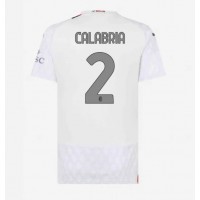 AC Milan Davide Calabria #2 Auswärtstrikot Frauen 2023-24 Kurzarm